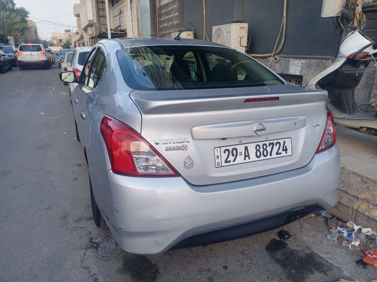 السلام عليكم
للبيع نيسان فيرسا SV موديل 2019
لون سلفر.. رقم واسط الجديد.. سنوية جديدة
ماشية 79000 ميل صور الحادث والسونار مرفقة بالمنشور.. 4 جام كهرباء.. تحكم مري جانبية كهرباء.. محرك 1600 دبل نوزل.. شاشة وكاميرا.. ايرباك عدد 6.. مانع انزلاق..كروس سرعة.. يدات نيكل داخل وخارج.. باتري جديد.. حدادية نظيفة.. تخم تاير جديد.. تبريد ثلج.
اي استفسار التواصل ع الخاص او رقم الهاتف (اتصال او واتساب) ***********
السيارة معروضة ب98 وبيها مجال بسيط
العنوان: واسط / كوت / الهورة
