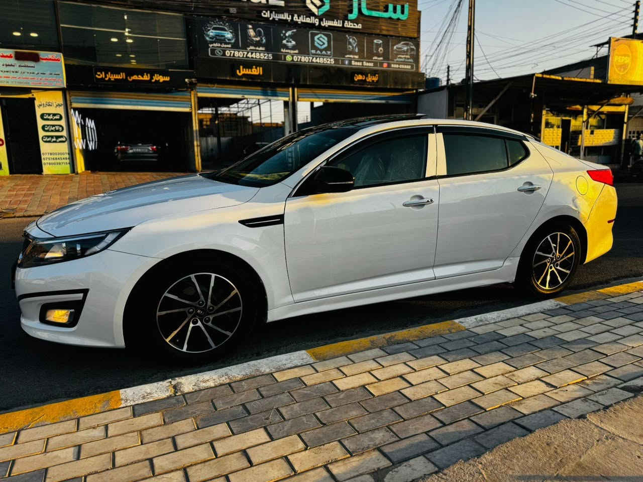السلام عليكم 🌹
كيا اوبتيما 2015 أمريكي Vip فول الفول رقم اربيل بيها صبغ 3 قطع بدون دواخل السعر 125 بيها مجال *********** /***********
