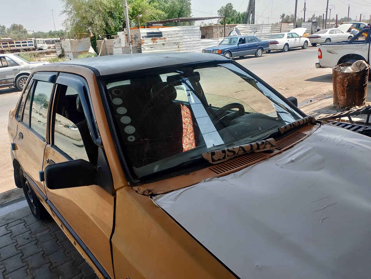 يالله سايبة البيع موديل 14رقمهة بغداد مكنة بيهة بخار قليل حدادية حلوة ضفرة جديدة السيارة كدامك شواصهة الجوة جدد بس الدور معمرات مال جناي سنوية الصلية موجودة ابيعلك هل موجود تكفلك سرقة وعشاير  سعرهة 13مكاني نجف حي النداء رقم ***********
