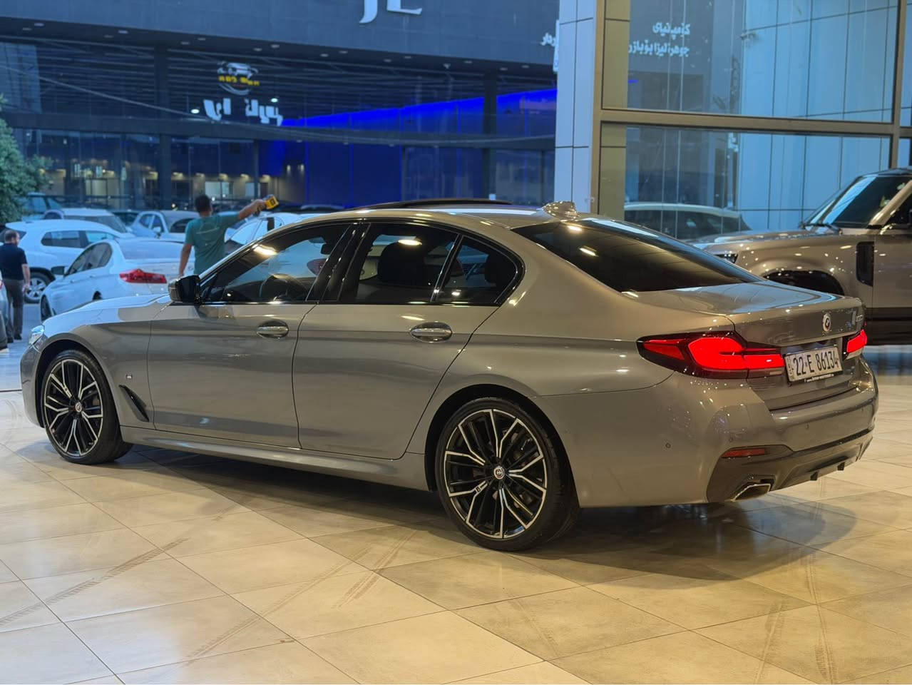 BMW 530M
وارد الماني ضمان ٣ سويج 
فول مواصفات 
لايتات ليز ليد 
رادار امامي كبير 
قيادة ذاتي 
هيكل M بيلاد 
ويل ٢٠ بيلاد مات 
داتاشو 
كشنات هيتر 
سيارة ٥٥ مل ماشية 
شبر جاملغ امامي بيها pdr تعديل
كير محرك كهربائي شرط 
٣٤٨$ 
*********** وتس اب
*********** أربيل, العراق
