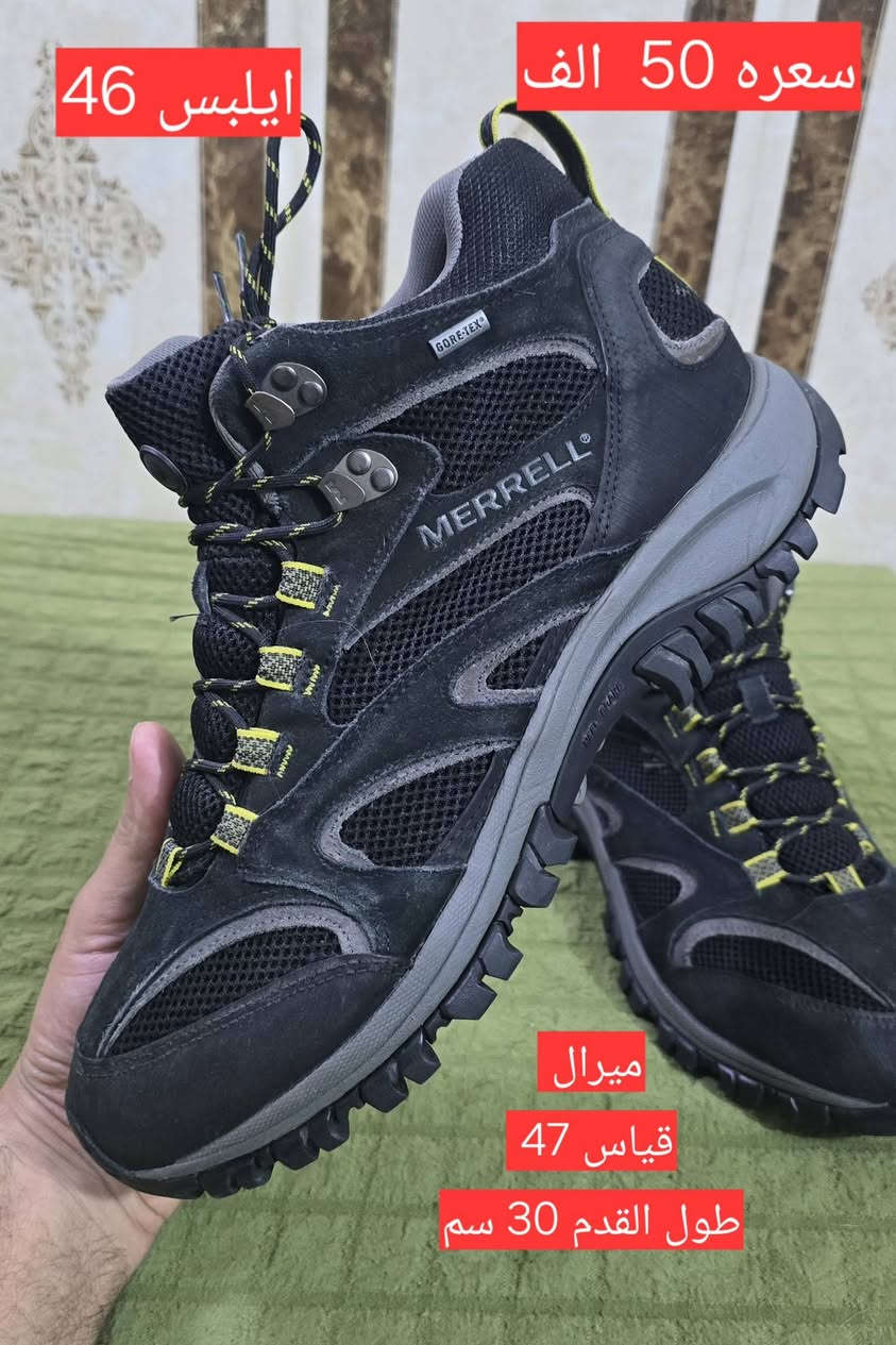 باله اصلي.      👈👈    السعر  داخل الصوره 🤳🤳🤳

     سعر.  وقياس.   داخل.  الصوره 🙏🙏🙏🙏

      يتوفر توصيل.  🚚🚚🚚   5  الف 

     حجز واتساب ***********

#كربلاء #ناصريه #اربيل #زاخو #سليمانيه #دهوك #موصل #بصره #نجف #بغداد #كركوك #بابل #العرق #سوريه #الخليج

نص مكتوب في الصور:
- ماركة ميرال
- قياس 40
- ايلبس 41
- طول القدم 26 سم
- سعره 50 الف
- ماركة لوا
- قياس 44
- طول القدم 28 ونص