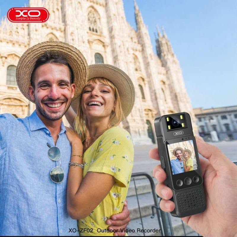 كاميرا محموله🔥
كاميرا تسجيل خارجية محمولة من شركة XO، 
وتحمل الموديل XO-ZF02 Outdoor Video Recorder.

تُستخدم هذه الكاميرا ككاميرا جيب أو كاميرا ياقة (Body Cam) لموثقي اللحظات، الرياضيين، والمسافرين.🛠️ 

المواصفات الفنية المبرزة:
دقة الفيديو: تصوير عالي الدقة بدقة 1080P Full HD (بأبعاد 1920 × 1080).
الشاشة: شاشة ملونة مدمجة بحجم 1.33 بوصة (بدقة 240 × 240) لاستعراض اللقطات مباشرة.
عدسة قابلة للتدوير: تدعم ميزة الدوران بزاوية 180 درجة لتغيير زاوية التصوير بسرعة وسهولة.
الرؤية الليلية: مزودة بـ 4 إضاءات LED مخصصة للرؤية الليلية المساعدة في الأماكن المظلمة.
البطارية: سعة 1000 مللي أمبير، توفر وقت تسجيل مستمر يصل إلى حوالي 7 ساعات.
التخزين الخارجي: تدعم كارت ذاكرة خارجي من نوع Micro SD / TF حتى سعة 128 جيجابايت.
منفذ الشحن: يأتي بمنفذ من نوع Type-C للشحن السريع.

🔵ضمان لمدة سنة من وميض الذهب🔵

40الف مع توصيل ✅
للحجز ***********
