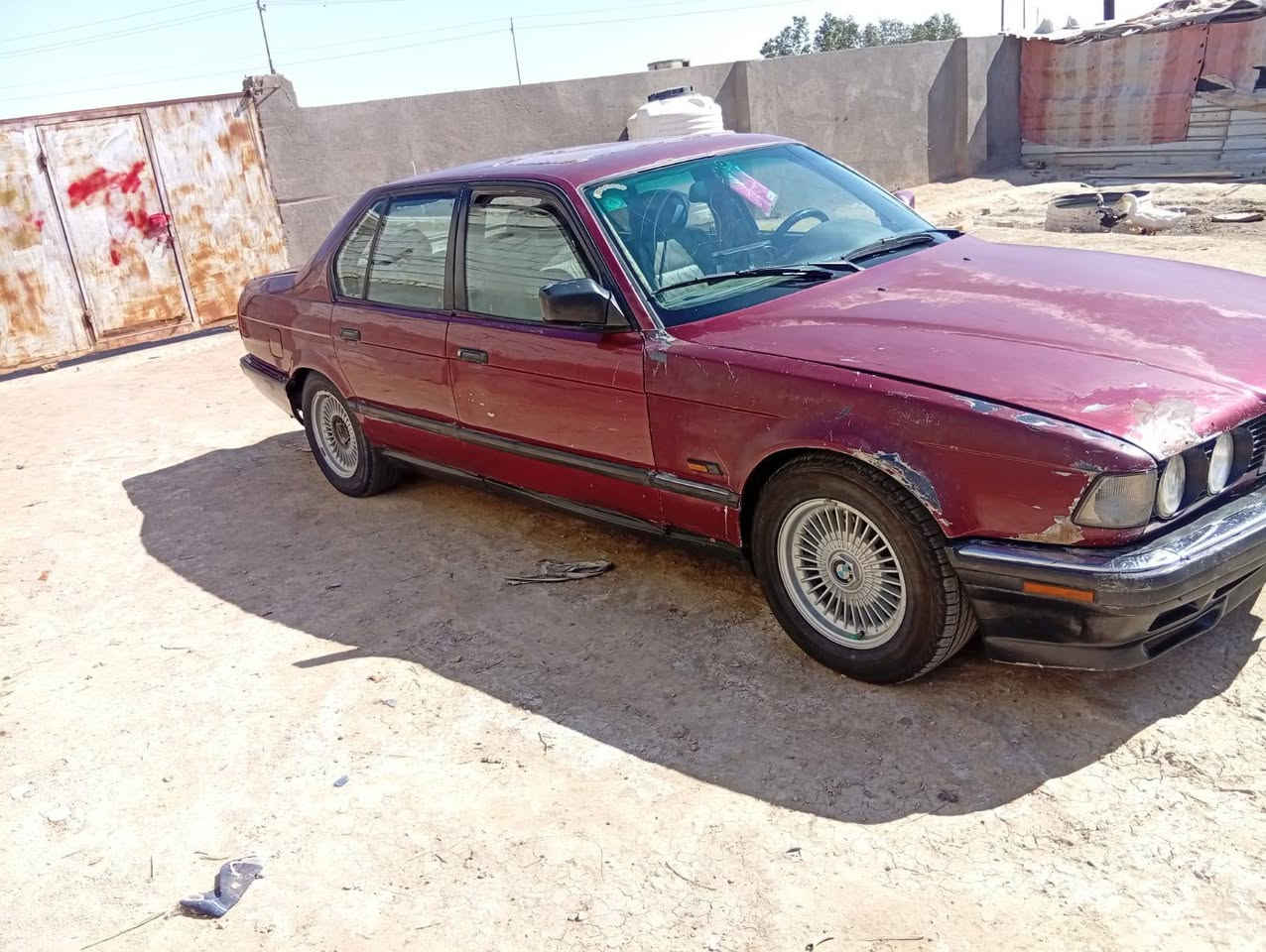 سلام عليكم بي ام 735مفتوح بيع ومراوس سياره كير مكينه حدايه كله شرط تخم تاير بجم عريض دبل جام تبريد نقصه غاز كشنات كهربا مديل 92 سياره كهرباء كله شقاله مكان سياره سماوه ***********تصل وبيك خير وتدلل سعر سياره 25وبيه مجال الطيبين تحياتي للجميع
