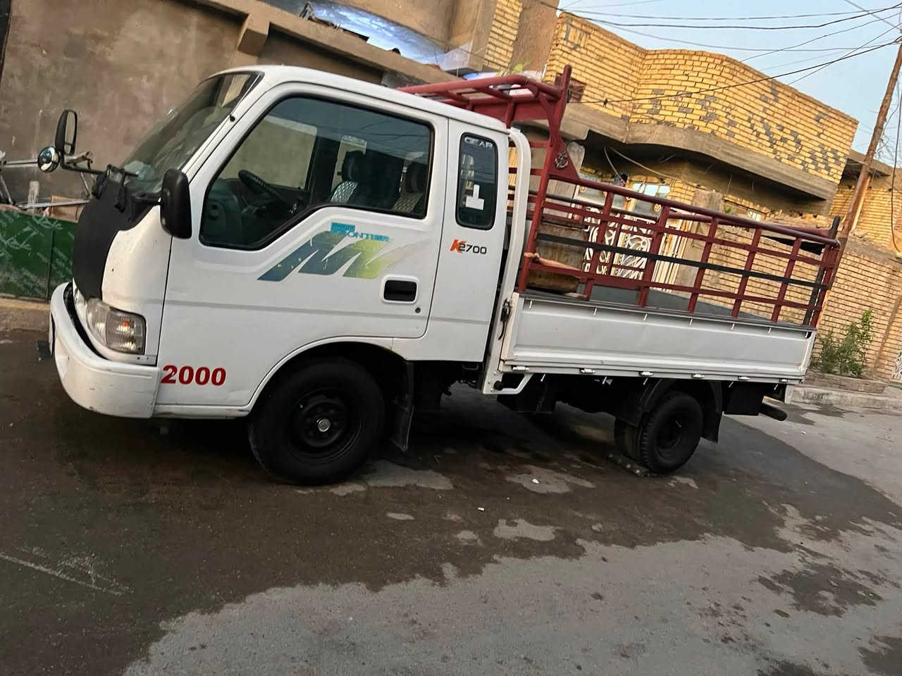 سلام عليكم كيا فنتيره قلاب للبيع رقم بغداد بسمنه سياره حلوه بيه تعمير بسيط تانكي100لتر شوفت عينك سياره جاهزه من كلشي كهربايات كل شغاله شاصي مكفول وكسل وكير مكينه بيه تبخير بدون تنقيص باقي التفاصيل انتصل***********
