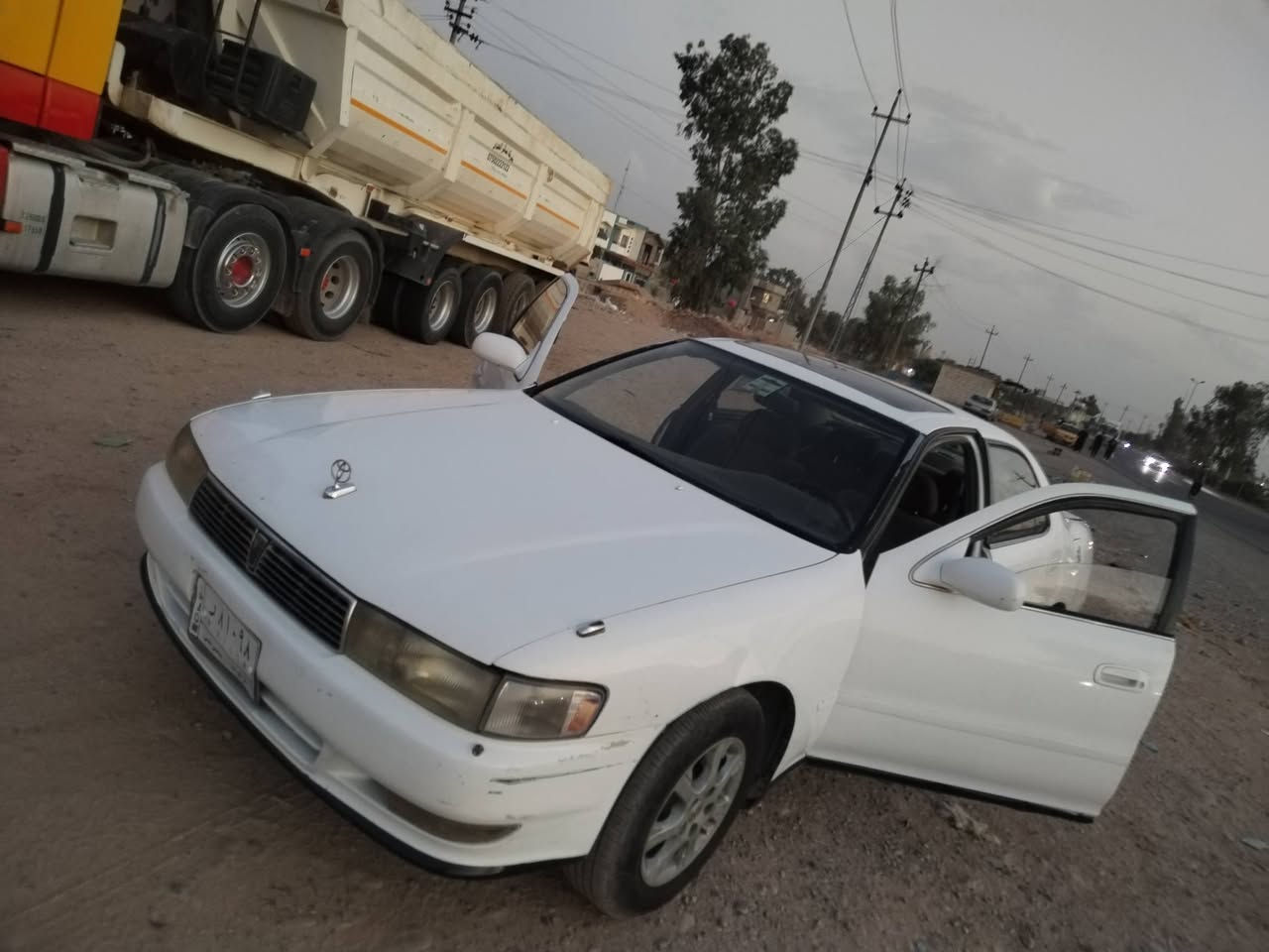 سلام عليكم سياره مارك كريستر سياره سبغ عام جماليه رقم كركوك سنويه جديد لحد 2028 مشروع وطني بي كود بنزين سياره كير محرك صدر اكسل تايرات كوله جديد سعره 27 بي مجال بسيط شراي خابر *********** مكان كركوك داقوق
