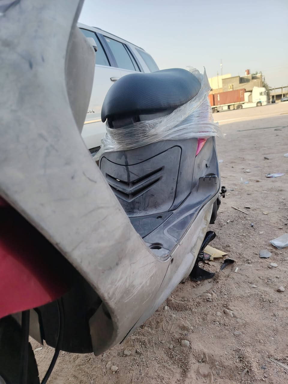 سلام عليكم شباب ماكس قجمه ماخذه باله رمبه دراجه نضيفه مكينه ما مفتوحه ما مبدل شي بيه ما عده لكفرات مبدله فقط كهربايات كله شغاله نكرت سلف دراجه سعر 1100وبيه مجال لطيبين رقمي *********** مكاني بصره زبير حي معلمين
