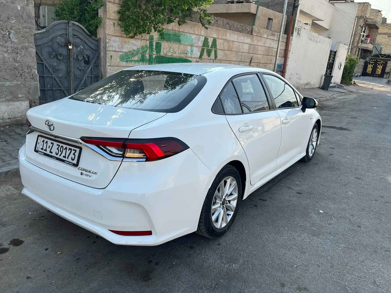 ‏كورلا  خليجي هايبرد ٢٠٢٤ شكل الخليجي
‏جديده كلش بحالة الوكالة ماشيه 28 الف 
‏فول مواصفات دبل بصمه 🔑 فتحه سقف
‏كراسي جلد بلادي تخم تاير جديد 
‏عازل حراري جام
‏السياره مكفوله  ماعدا طخه زغيره جاملغ خلفي صبغ كد شبرين وعندي صور الطخه قبل الصبغ بانزين كله محسن الدهن كله اصلي وكاله 
‏رقم بغداد انكليزي بسمي
السعر اتصل وتدلل ***********
