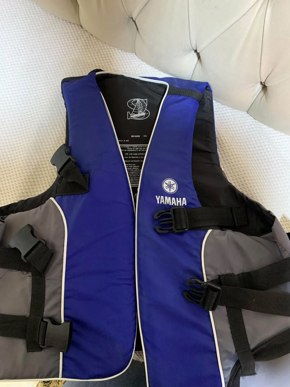 🛟 نجادة Yamaha أصلية للبيع 🛟
✅ أصلية
✅ مقاس XXL
✅ قوة طفو 100N
🇹🇷 Made in Turkey
✨ نظيفة وحالتها ممتازة

💰 السعر: 75 ألف نهائي

📞 ***********
📱 متوفر واتساب
