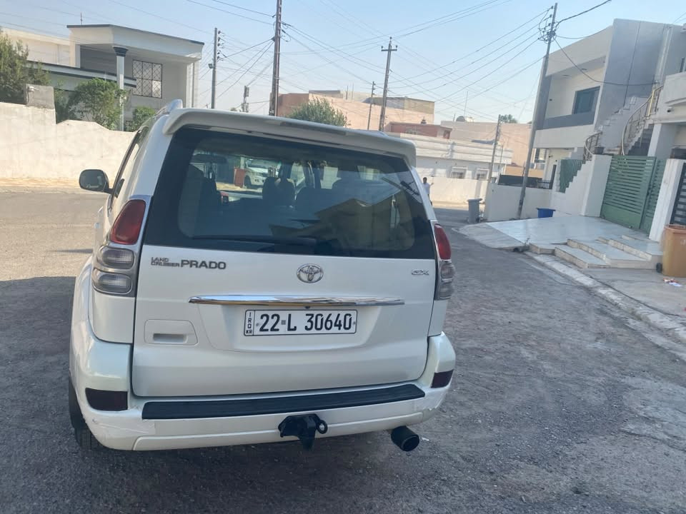 سلام عليكم
تويوتا لاندكروزر برادو 2006 للبيع موصفات GX 4 سلندر بدون صبغ بدون حادث مواصفات شاشه ايباد شاشه بسقف كاميرا حساس خلفي ماشي 300 ألف حقيقي مكينه ما مفتوح لا تبغير ولا تنقيص بشرط فحص بيها كوبون بنزين مكان كركوك سعر 138 وبيها مجال للشراي رقم اسيا (واتساب)*********** رقم كورك ***********
