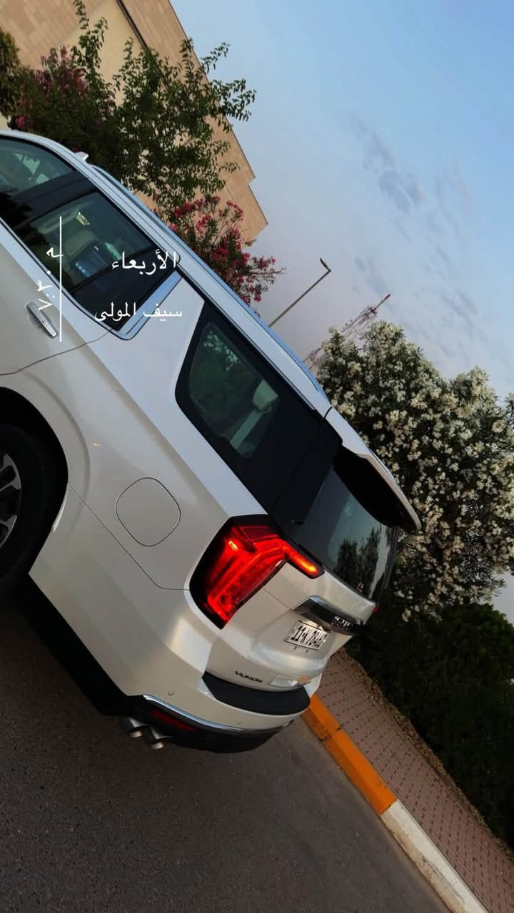 ‏GMC YUKON DENALI 2023
وكالة المنصور كفالة عامة عدا  ربع الجامغ لامامي  وسونار موجود يراسلني خاص السيارة جديدة اي نقص مابيها 
ماشية 53لف كيلو متر فقط 
السيارة  بحالة الوكالة باسمي هزة وسنوية جديدة
مواصفات الدينالي المعروفة فول

 المــــــواصـــــفــــات :

- محرك V8 6200cc 
- شاشات خلفية مع hdmi
- تبريد ٣ قطع
- وايرلس كاربلاي
- مراية كامرة
- كامرات 360 درجة
- حساسات امامية خلفية
- تشغيل واطفاء اوتو
- ثلاجة توصل درجة حرارة سالب ٥
- رادار
- نضام المحافضة على المسار
- بلك كهرباء
- فور ويل وتو ويل تتحكم بي
- جكات
- هاندبريك كهربائي
- شاشة عرض معلومات على الجامة
- ستيرن كهرباء
- نقطة عمياء
- نضام مراقبة الدسكات
- نضام مراقبة فلتر الهواء
- بانوراما
- مستشعر كشنات خلفية
- كشنات vip منفصلة
- تصعيد وتنزيل كراسي الصف الثالث كهرباء
- كشنات تدفئة+تبريد
- كشنات خلفية تدفئة
- ستيرن تدفئة
- تشغيل عن بعد
- خزن وضعية الكراسي للسائق
- منافذ تايب سي امامي وخلفي وصف الثالث
- كشنات الوسط تنطوي كهربائي ويدوي
- نضام فتح الصندوق بواسطة القدم

سعر480 ✅
للاستفسار *********** بيع او مراوس
