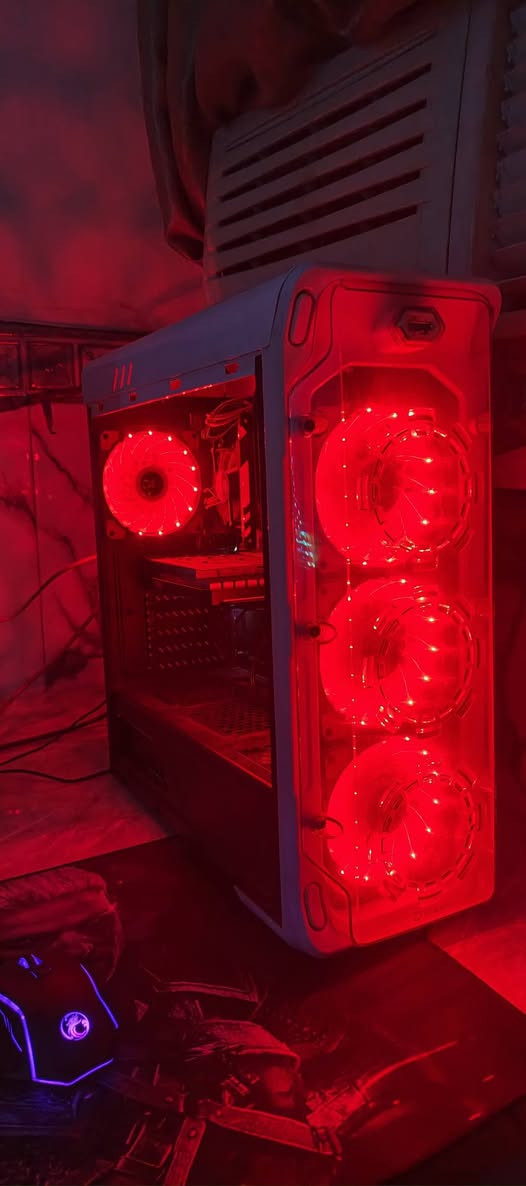 تجميعة للبيع كيس وشاشة وماوس وكيبورد
Gpu: geforce gtx 1650 2fan msi

Cpu: i5 9400f 2.90GHz

M.b: msi H310 pro

Pw: itfpower 550w

Ram: GeIL EVO X 1x1 18gb

Case: gamemax

Screen: 24 1080 1ms 75hz

Mouse & keyboread

الحاسبة نضيفة بشكل يعني اتشد وتلعب ما بيها أي نقوصات السعر 500 وبيها مجال للشراي مكاني بغداد توصيل ما عندي

***********
