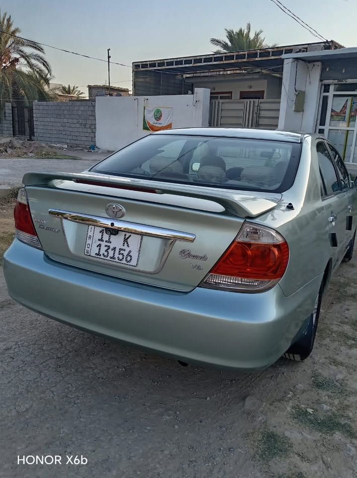 كامري موديل 2005 حجم المكينه 6 سلندر 3000  كراند خليجي (تبريد خلفي، مقاعد أمامية كهرباء، سلايد روف، صاجيات، تحكم دشبول لمس، برده خلفيه بلاديه، صاجيات بلاديه دواخل جلد) _كير و مكينه مكفولات، ماشيه ١٤٥ كم حقيقي، تبريد جيد جداً، تخم تاير جديد، مصبوغه صبغ عام أثر جراد مع الصور قبل الصبغ... السعر ٨٥ $
***********

نص مكتوب في الصور:
- HONOR X6b