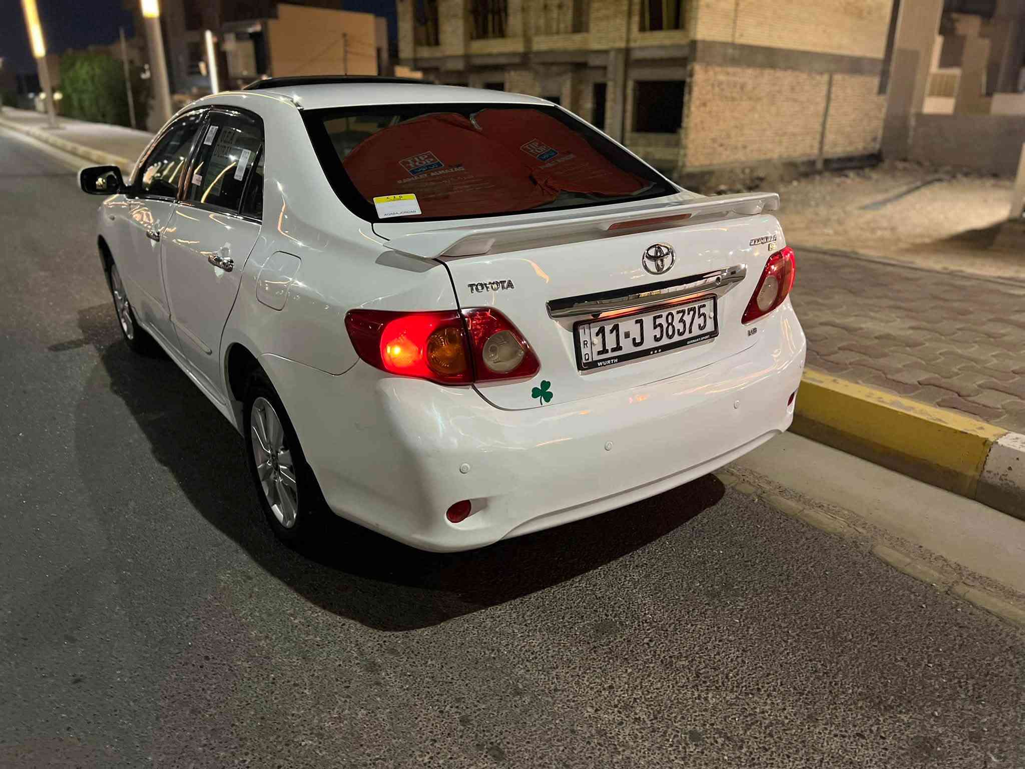 السلام عليكم
للبيع او مراوس. 

كورلا فطيم سعودي

موديل 2009

رقم بغداد انكليزي

محرك 1800بعدهي بل 

الظمان مبدله مال كصه

السياره فول مواصفات

فتحه سقف

تحكم ستيرن

تبريد بيانو لمس

مري شفط

كشانه جلد

تخم تاير 

5ويل كب

السعر 115وبيه مجال كلش قليل

مكان السياره الرمادي الحوز 

الستفسار التصال***********او***********

اخوان السوك كلشي بي المايعجبه السعر يسمعنه كلمه طيبه

