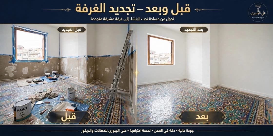 بغداد • صبغ وديكور • ضمان ٣ سنوات