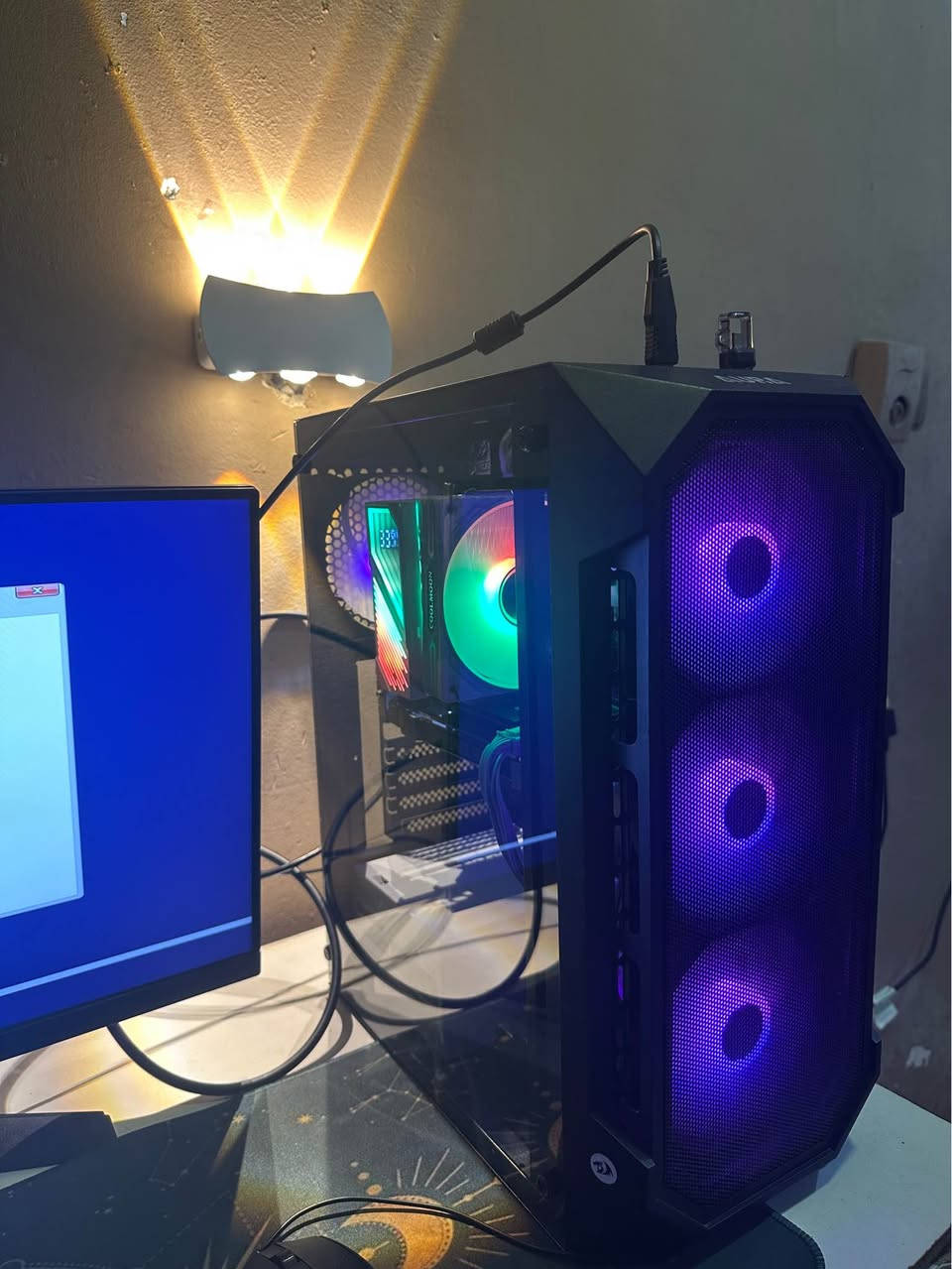 slawtan le be hawreyan case gaming s3reki zor harzan muasafati caseakaman britia la 
i5 9700f
2060 super 
air cooler coolmoon spi
512gb ssd 
650w spi 
case mid tower aura
 mother board:mag b365 mortal msi 
nrxakay 530$ majaleki kam bo dawa krdn nama bnern yan talafun bkan *********** gayandn haya hata 1 sal pak krdnawaw thermal paste gorin la astoy xoma السليمانية, العراق
