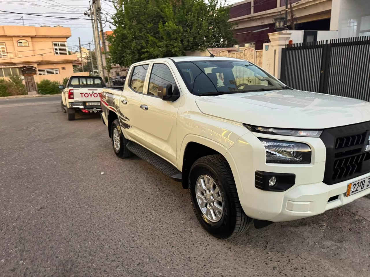 ميتسوبوشي L200 موديل ٢٠٢٥ ماشي ٢٩٠٠٠ دبل اكسل تحكم سترين شاشه كاميره ببلاد تبريد مركزي رقم أربيل سعر ٢٤٥ ورقه 
رقم موبايل ***********
