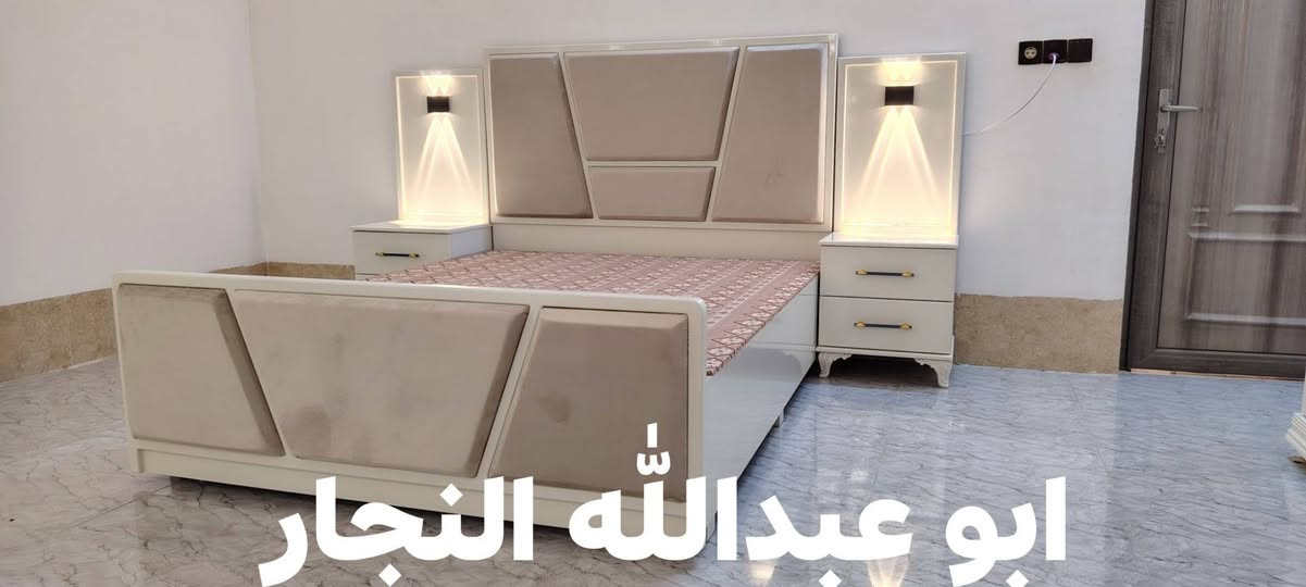 معمل نجارة ابو عبدالله لعمل غرف النوم التركي والعراقي والأبواب والملابن الرئاسية حسب الطلب أسعار مناسبه العنوان القيارة داخل قرية اچحلة للاستفسار اتصل على الرقم *********** ابو عبدالله النجار @إشارة

نص مكتوب في الصور:
- ابو عبدالله النجار