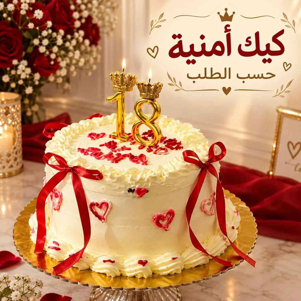 كيك حسب الطلب • توصيل • التأميم القادسيه الثانية