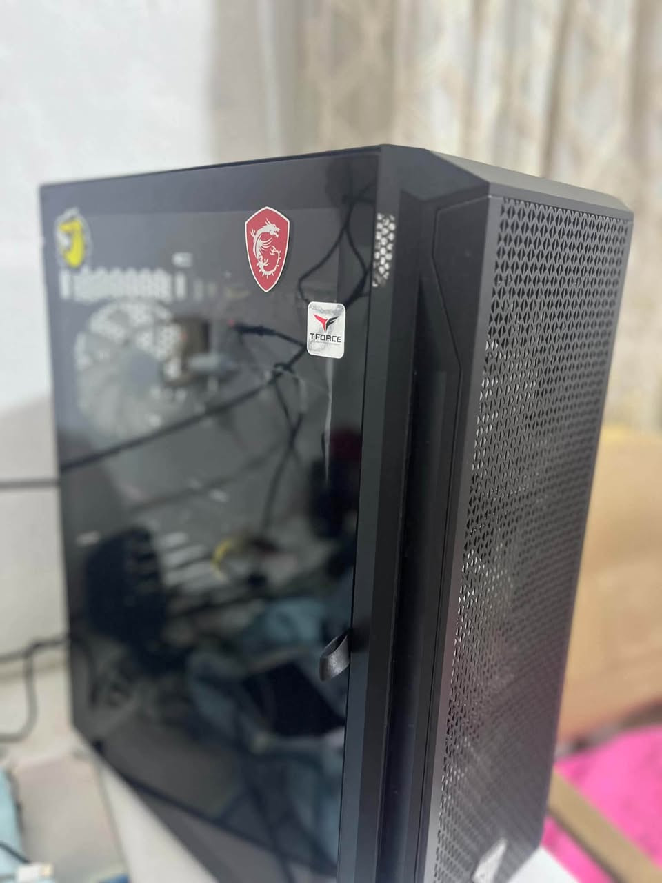السلام عليكم
PC للبيع 

مواصفات 

Rx7600oc

R5600

m.2 1t

b450 vdh

bus500w

Ram16 3200h

سعر 950 وبي مجال قليل / المكان الكوت / الاستفسار على الرقم واتساب او اتصال ***********

نص مكتوب في الصور:
- PUBG BATTLEGROUNDS PLAY PASS CAREER CUSTOMIZE HIDEOUT WORKSHOP STORE NORMAL RANKED ARCADE PLAYGROUNDS TRAINING CUSTOM 6 SUMMER GETAWAY LV. 3120/10000 DAILY 3/3 WEEKLY 3/8 sboke0202 82,683 PLUS 0 SAME LANGUAGE TEAM TPP FPP < QUICK JOIN > WIN STREAK SHOWDOWN 00:13 STARTED MATCHMAKING ESTIMATED TIME 00:49 CANCEL : Open Lobby Action Radial : Hide Lobby UI Press ENTER or click to open chat. CLAN