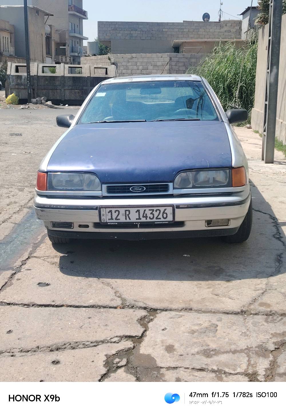 السلام عليكم سياره فورت سكوربيو موديل1991 السياره شغل محرك بي أثر نفخ مضبوغ عام بدون ضرار شرط التحويل السعر 20 وبيه مجال بسيط رقم الهاتف *********** العنوان موصل @إشارة للجميع
