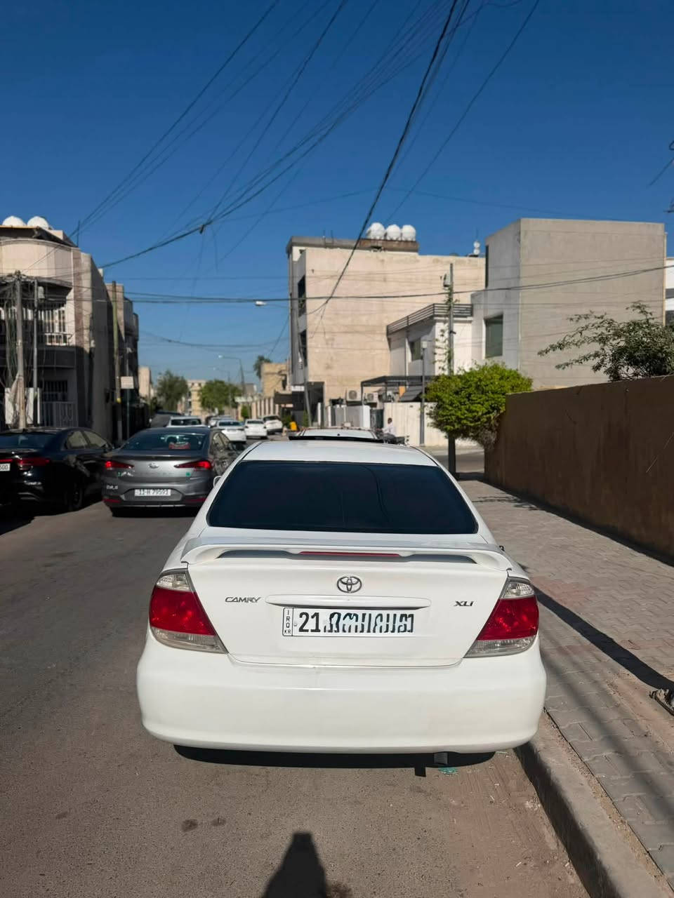 بسم الله الرحمن الرحيم 
كامري ٢٠٠٣       للبيع 
رقم سلمانية دولي بااسمي تحويل مباشر 
لون ابيض 
صبغ جمالية 
حدادية وصدر جديد وكالة 
تخم تايرات جديد 
السيارة مثل ما بل صور والفيديو واضحات 
السعر (٨٥$) وبيها حك جيتك 
مكان السيارة بغداد شارع المغرب 
*********** للاتصال 

‭***********‬ واتساب
