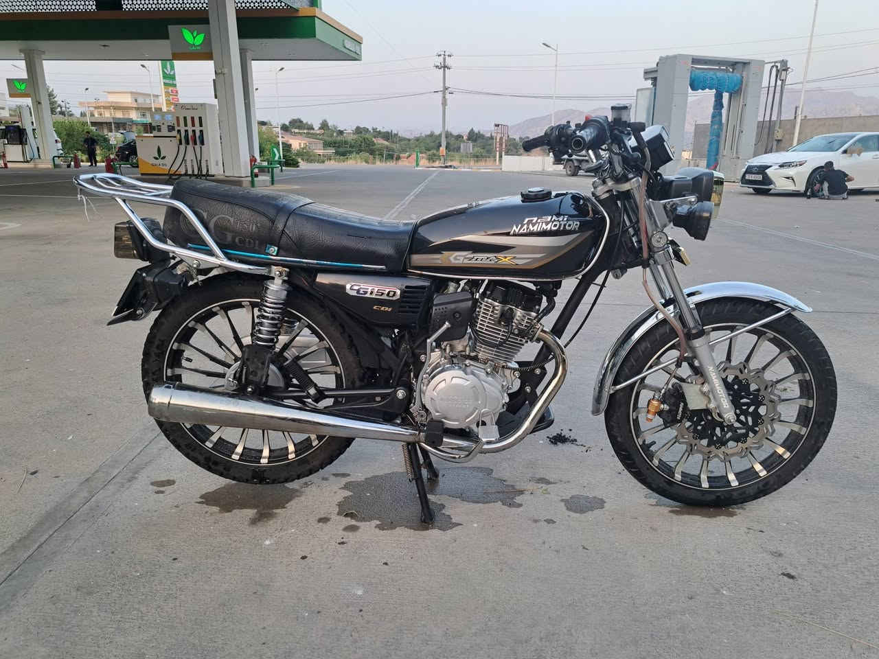 سڵاوی خواتان لێ بێت ئەم ماتۆڕە بۆ فرۆشتن namimotor  مۆدێلی 2025  150cc  خەتاس مەکینە گەورە شتێکی نمونەو پاک مەنەفێست ماڵی دۆستە   .. شوێن : سلـێـمـانـی . سـیــتـەک
ژمارە تەلەفون / ***********
