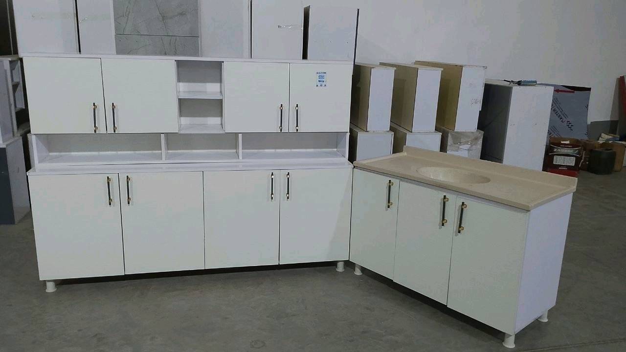كاونتر MDF • ٢ متر • سنك ١م