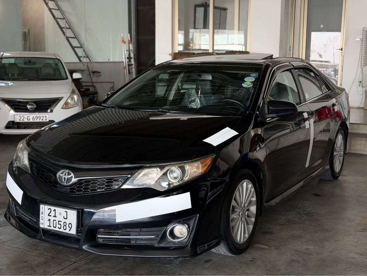 Toyota Camry
كامري 2012
وارد امريكي
لون:. اسود 
للبيع فقط بدون مراوس بدون اقساط
 سياره ماشيه فقد 155 الف 
رقم سنويه جديد لحد 2031 
حجم محرك 4  سلندر حجم محرك (2500) كير محرك شرط  صدر امامي خلفي جديد كهربائيات كل شغال تبريد شغال تخم
تاير جديد

مواصفات SE فول 
بصمه صندوق بصمه سلايت كشن جلد كشن كهرباي كير شفت تحكم استيرن طرفين  شاشه كبير كاميره خلفيه تبريد قطعتين ويل كروم افيلون وباقي مواصفات معروفه

صبغ :. ثلاث قطع امامي صبغ و شبرين باب خلف سكن صبغ 
سعر:. (113).وبي مجال بصيط 
رقم هاتف:. (***********)
عنوان :. كركوك 📍 كركوك, العراق
