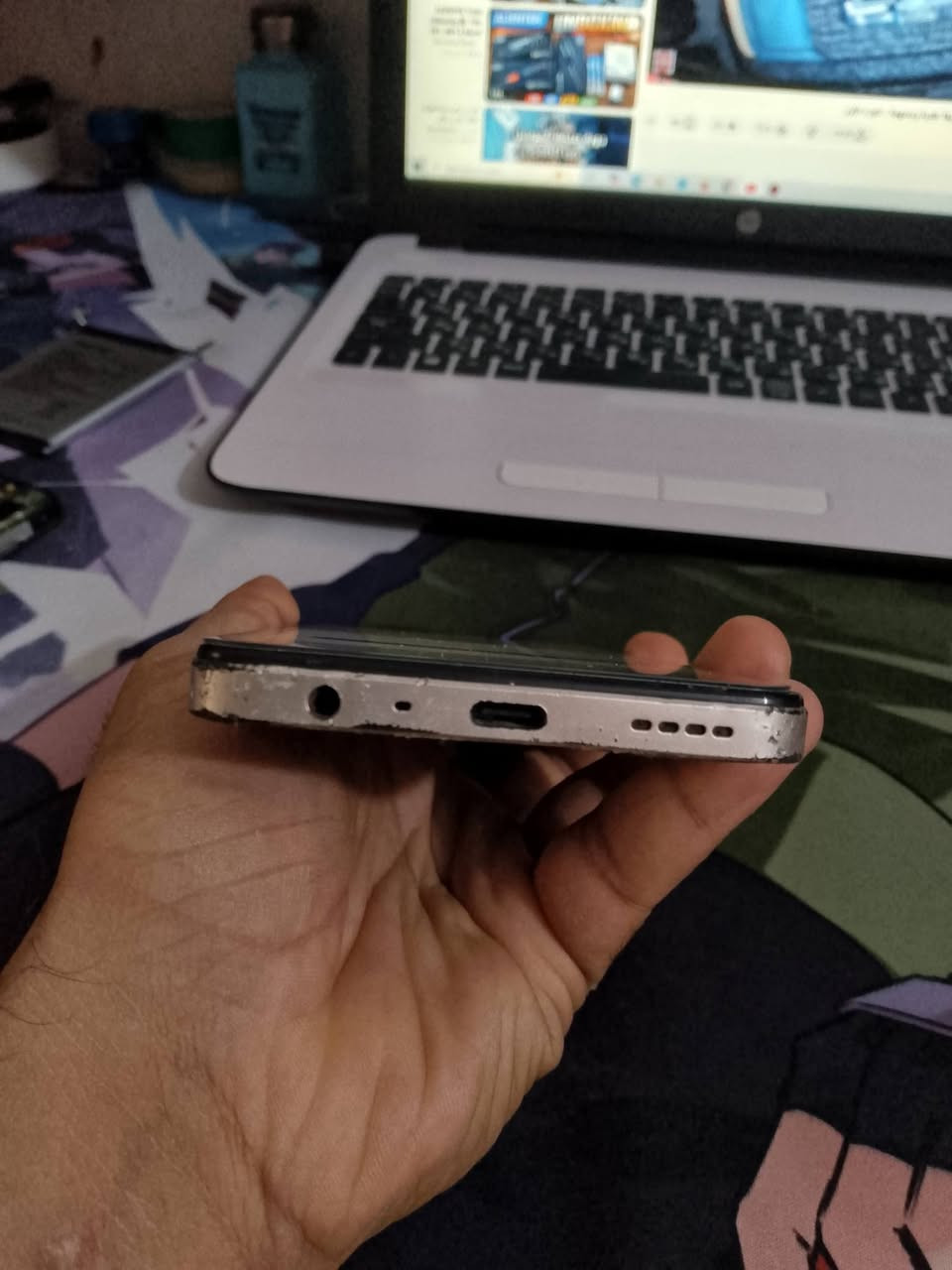 ريلمي C55 • ٢٥٦/٨+١٦ • بصمة ماتشتغل