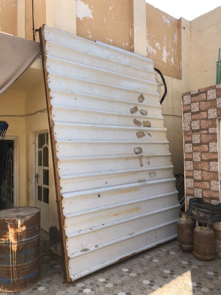للبيــــع
سقيفة سندويج بنـل
كاملة مع الحديد ، البراغي ما مفتوحة.

الطول : 3.10 متر
العرض : 2.10 متر

نظيفة جداً ، ما تسرب مي.

العنوان : الچلبية.
للأستفسار عن السعر :  
1- المراسلة على الخاص.
2- مراسلة واتساب أو إتصال  المباشر | ***********
