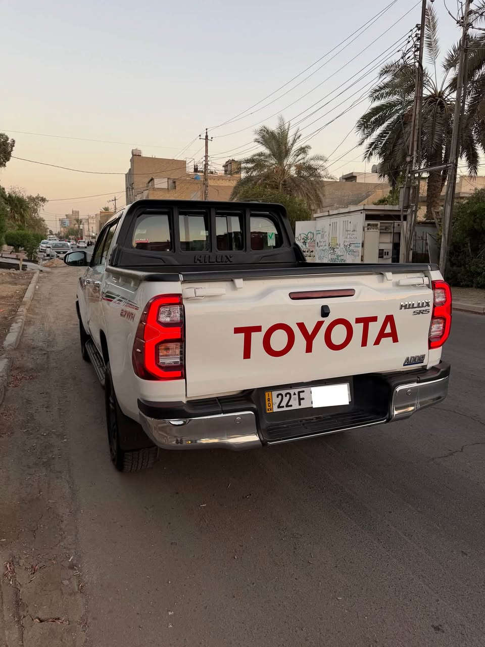 هايلوكس 2023
 فورويل 4×4 «ساز»
فول موصفات ام الشاحن
🔹 الرقم: أربيل 
🔹 الممشى: 77.000
🔹 الكفالة: مكفولة كفالة عامة
الموقع: بغداد
***********
