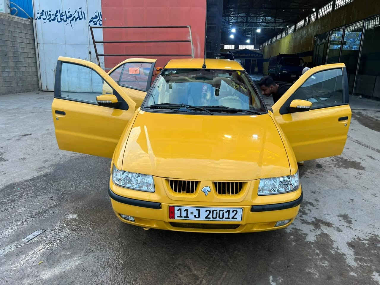 السلام عليكم للبيع سمند2010ناظقة رقم بغداد بسمي شرط التحويل كير مكينه حداديه تخم تاير تبريد شاشه كامرة السيارة جاهزه ماتصرف عليها ربع دينار الاستفسار اتصل على هذا الرقم *********** مكلف بالنشر
