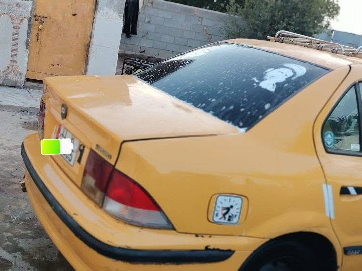السلام عليكم سمند موديل 2011 رقم بغداد نكليزي السيارة مال بيت مكينه نضيفة تبريد تخم تاير كهربائيات كلها شغالة بيها ضربات بالكشر مثل ما موضح بالصور السعر 25 وبيها مجال مكاني #العمارة  ***********
