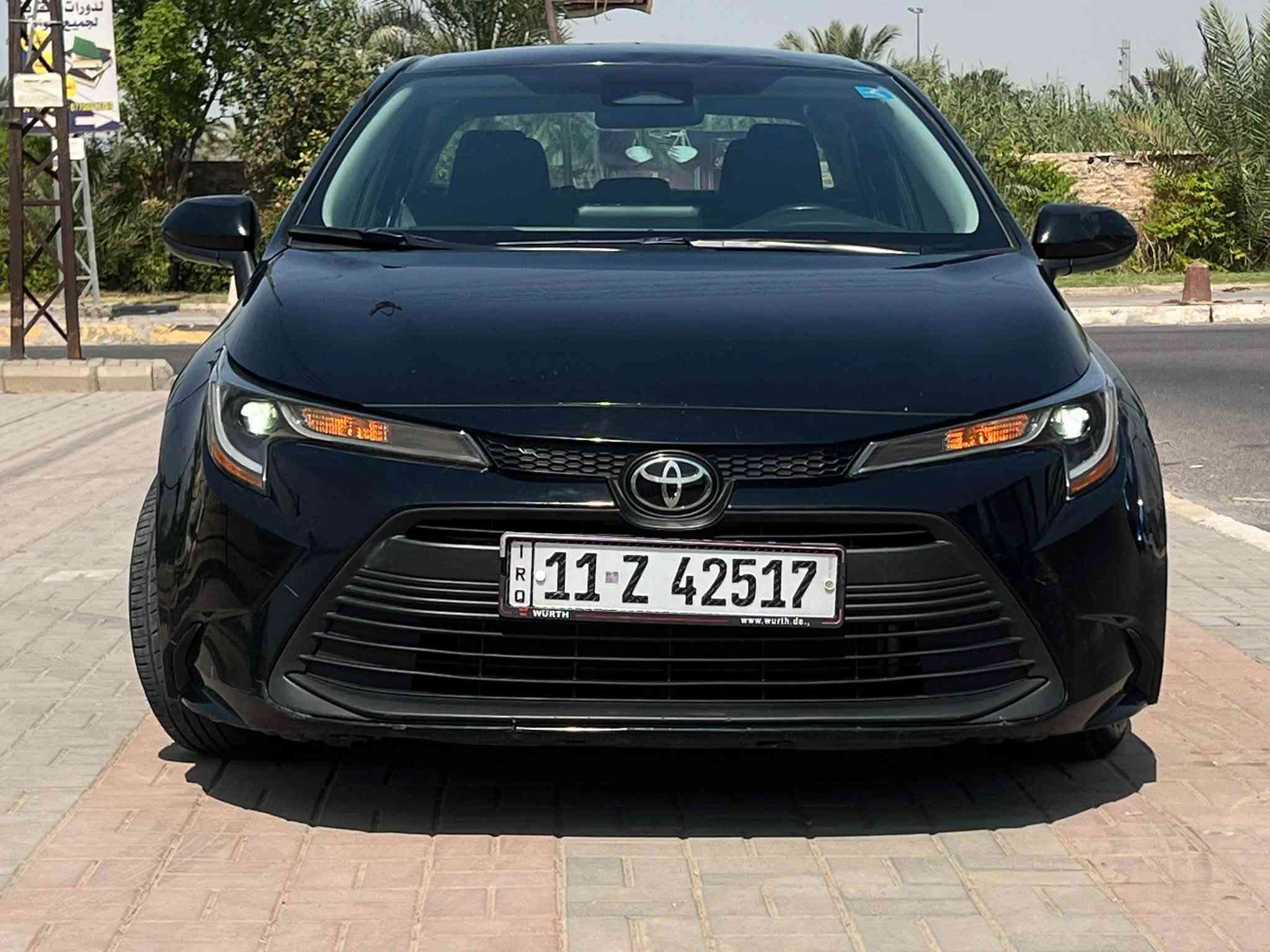 كورلا 2023Le
محرك 2000 بجم كبس لايت زنون بلادي 

تبريد بلادي شاشة كبيرة تخم تاير جديد 

صبغ فقط بابين و جاملغ خلفي جهة السايق فقط 

الباقي كلة بلادي 

السيارة بدون نقص كاملة جاهزة رقم بغداد تحويل ثاني يوم 

مكان السيارة بغداد حي الحسين 

السعر 13700$ بيهة مجال بسيط

للاستفسار 

***********
