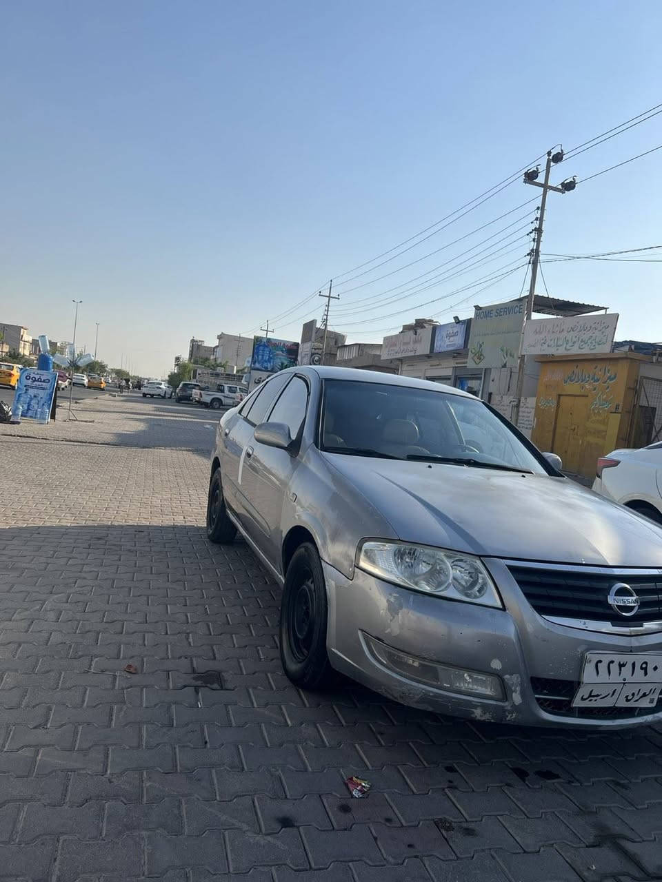 نيسان صني كوري موديل 2009 كير توماتيك داخل اصفر سيارة بي قطعتين نوص صبوخ بدون دواخل بدون تبديل شرط  تبريد صدر جديد تايرات  كاربايات جديد رقم اربيل شرط والوكالة تحول دفتر بنزين بي كيرو محرك بدون عيب سعر ٧٠ مجال
مكان كركوك 
رقم موبايل 
***********
*********** كركوك, العراق
