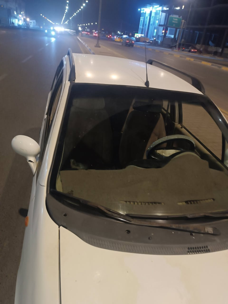 كيو كيو للبيع سياره عليها ادامه كامله مانقصها شي تبريد شغال وبارد كهربائيات كلها شغاله 
رقم بغداد
مكاني ديالى بعقوبه 
***********
@إشارة
