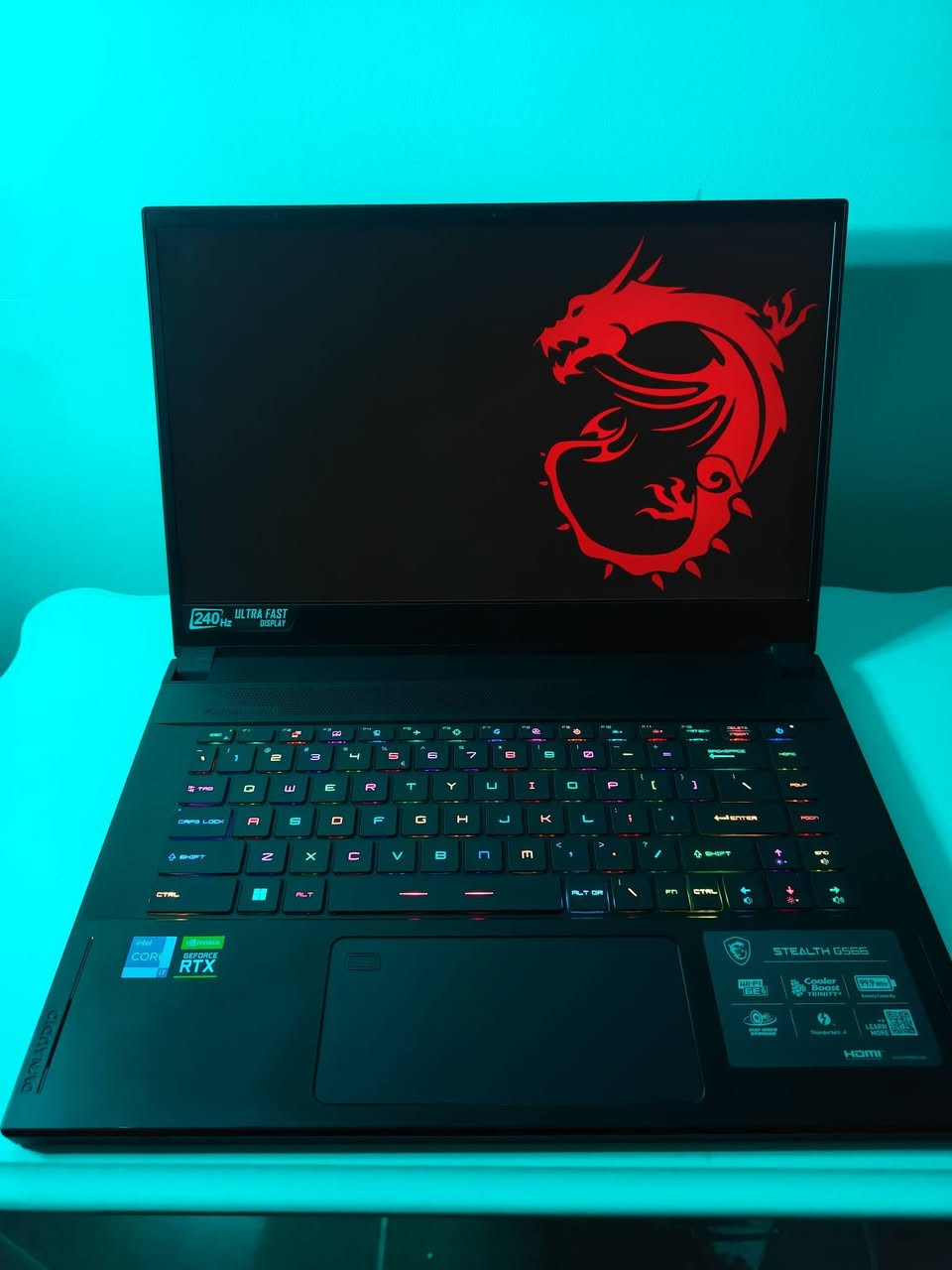 🔥 MSI Stealth GS66 – وحوش الأداء، الألعاب، والتصميم الاحترافي! 🔥
💻 المواصفات التقنية:

​🧠 المعالج (CPU): Intel® Core™ i7-12700H (الجيل الثاني عشر، 14 نواة، سرعة تصل إلى 4.70 GHz لأداء خارق)

​🎮 كرت الشاشة (GPU): NVIDIA® GeForce RTX™ 3070 Ti (بسعة 8GB GDDR6، أداء جبار للألعاب الثقيلة وبرامج المونتاج)

​⚡ الرام (RAM): 16GB DDR5 (سرعة فائقة جداً لتعدد المهام بسلاسة تامة)

​💾 التخزين (Storage): 512GB NVMe PCIe SSD (سرعة فائقة في الإقلاع ونقل الملفات)

​🖥️ الشاشة (Display): 15.6 بوصة FHD (1920 × 1080) IPS-Level بتردد خيالي 240Hz (سلاسة مطلقة وحركة فائقة النعومة في الألعاب) 

​⌨️ الكيبورد: Per-Key RGB Gaming Keyboard من SteelSeries (إضاءة مخصصة لكل مفتاح)

​🛠️ التصميم الهيكل: هيكل معدني أنيق ومتين من الألومنيوم الخفيف

​✨ حالة الجهاز: جهاز بحالة الزيروو نظيف جداً وبحالة ممتازة (بەکارهاتووی خاوێن و بێ کێشە) مناسب للألعاب القوية والمونتاج والهندسة.

​📞 للتواصل (واتساب أو اتصال): ***********

📍 العنوان: كركوك – بنجا علي (کەرکوک – پەنجا عەلی)

🏢 شركة خوبيب للابتوبات (Laptop Khubaib
