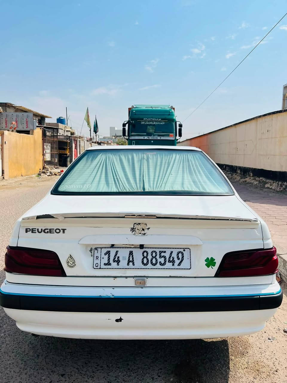 سلام وعليكم سياره بيجو بارص اللبيع سياره كفاله عامه بيه بس الجاملغ بي خياس قليل سياره جاهزه حداديه نص عمر تخم تاير جديد ركات جدد تواخله حلوه شاشه وكامره سياره مال جني 2015 سعر 35  بكان السياره البصره 5ميل رقم ***********
