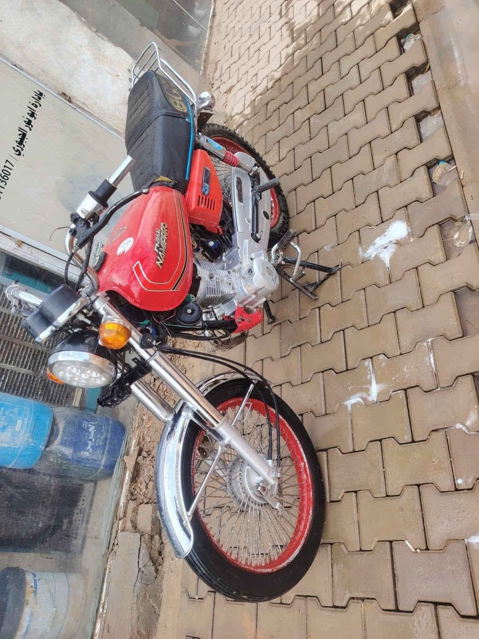 سلام عليكم شباب دراجه لبيع موديل 23وكيله العراضي صولي الدراجه مفتوحه بوشه وبستم الدراجه مكفوله السعر 725وبيه مجال مكان نجف ابوصخير رقمي *********** لمو شراي لاتشلع كلبي
