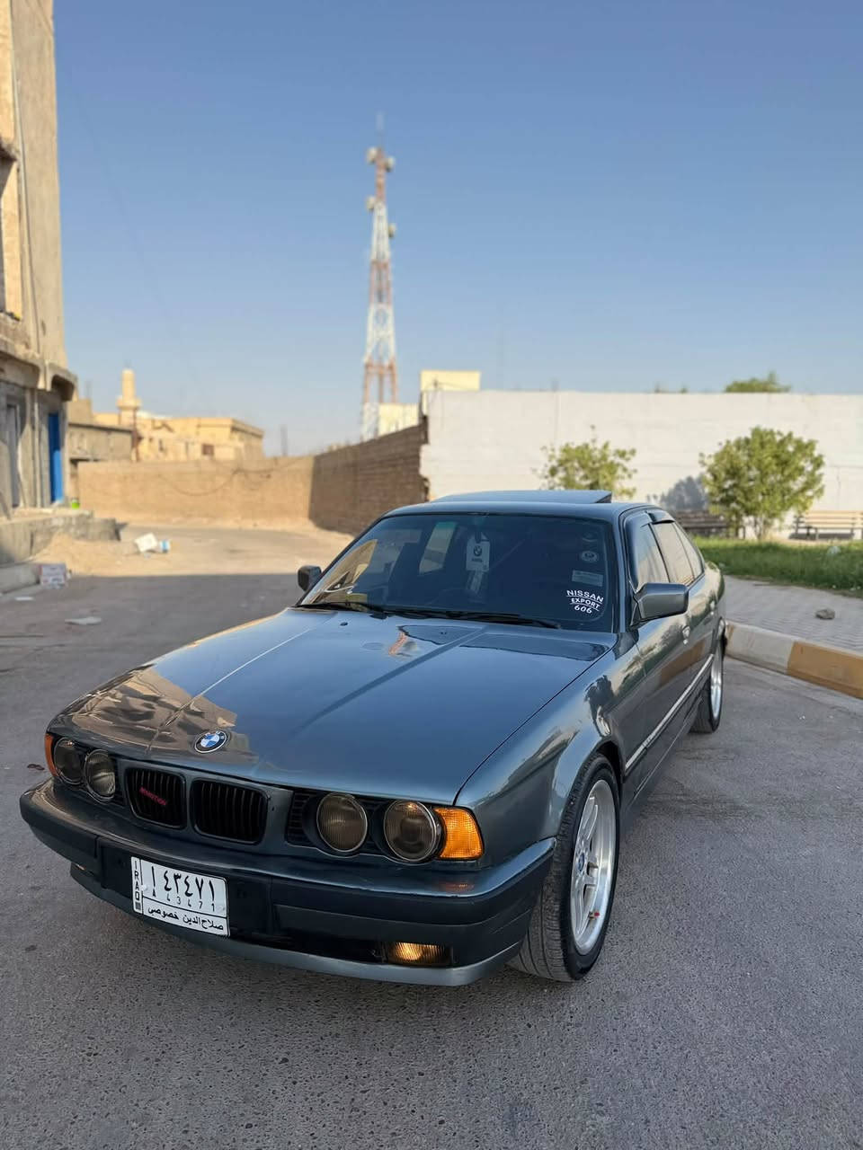 سلام عليكم بي ام 525اصل موديل 1992رقم صلاح الدين مشروح وطني سنويه2027 محرك مسكر فانوس كير وتماتيك صبغ جماليه بدون حادث بدون خياس صدر جديد جام اربعه كهربائي سعر 55يرهم مراوس ***********
