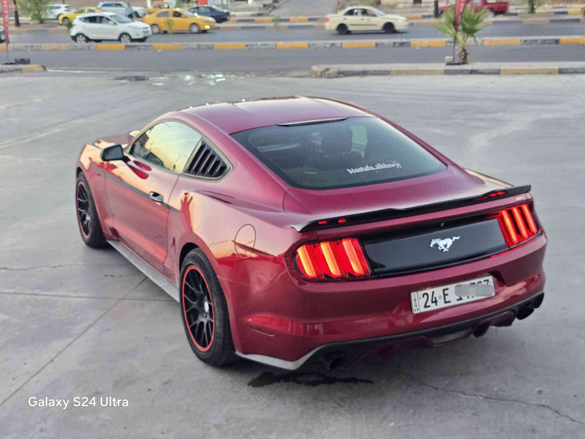 للبيع 
سعر 113$
فورد موستانك 2017 ماشية 94 ألف
محرك 4سلندر حجم 2300 توربو محرك وكير بشرط
رقم دهوك دولي رقم وهزة وسنويه جديد بأسمي شرط التحويل 
🚫صبغ صفحة النفر فقط مال شخوط  بدون دواخل
بجم وظهر كبس مرفوق صورها بأمريكا مع الصور 
 ايرباكاك بردا طاك فقط 
بيها كوبون بانزين اللكتروني ⛽️ 
بصمه تشغيل عن بعد 
شفتات ستيرن رياضيه انظمة قيادة 
كشن كهرب 
مانع انزلاق تراكشن 
ويل كب  طخم تايرات جديد 
صدر امامي خلفي زيرو 
تبريد ثلج ❄️❄️
السياره جاهزة 
***********
