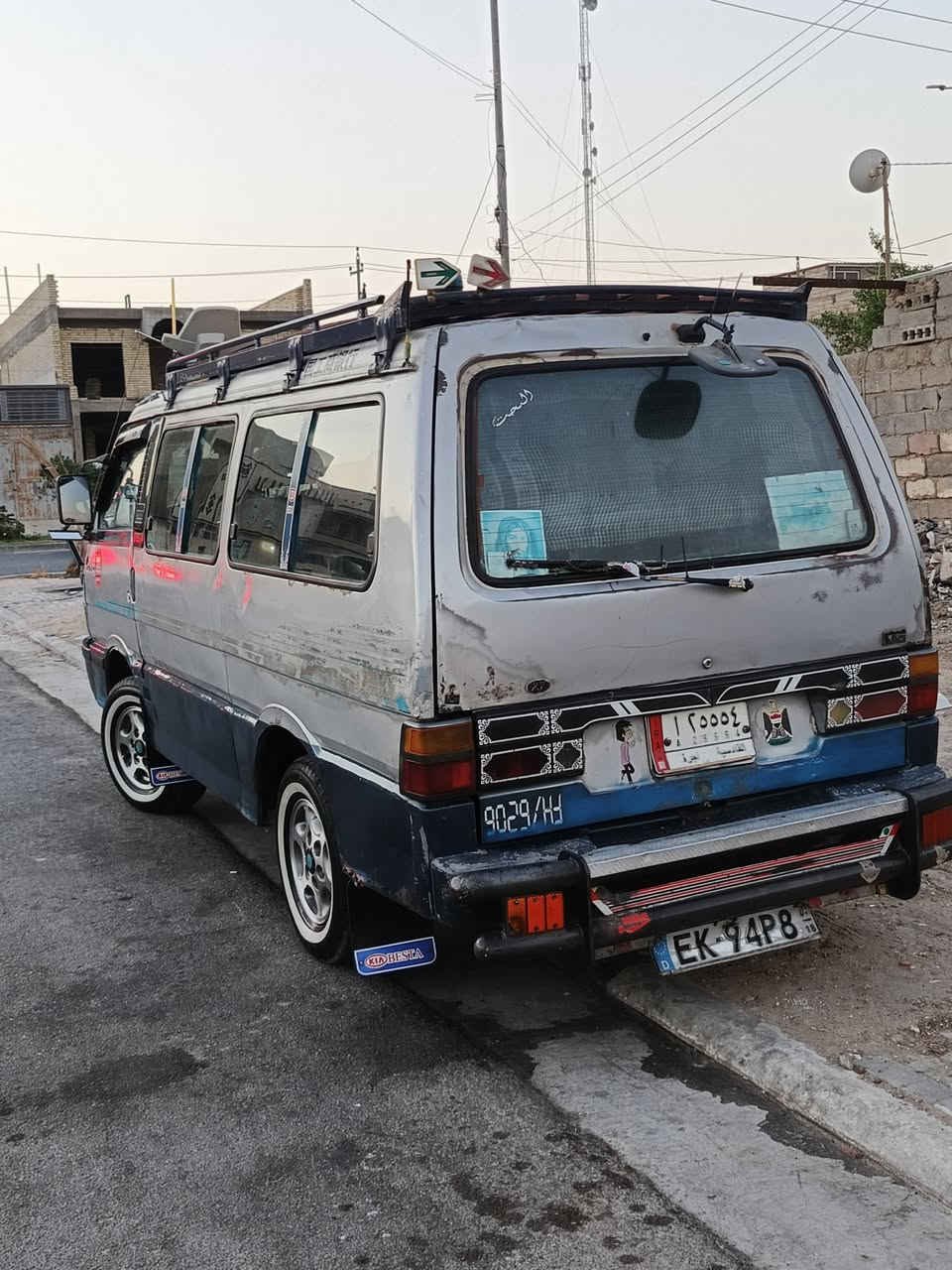 سلام عليكم بسبب الوعود الكاذبة كيا بستا للبيع موديل 1992مصفره هيئه مرور مكينه كير اكسل مكفول حداديه جديدة شواصي واحد معمر كهربائيات كله شغالة لايت عالي ناسي زنون كشنات بريجو مكاني كربلاء حي العامل السعر 40وبيه مجال رقم الهاتف*********** تريد وكالة تريد تحويل
