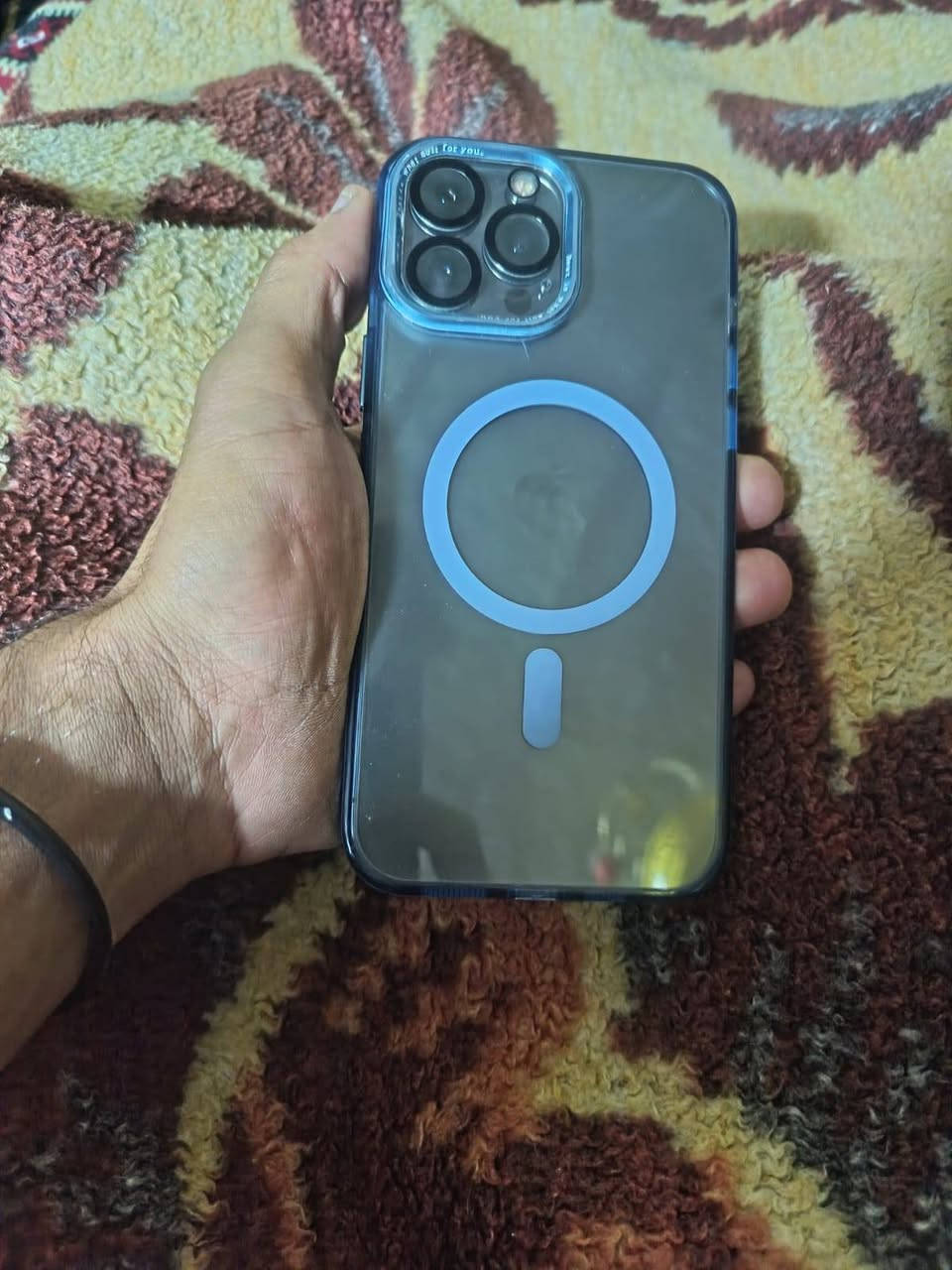 ايفون 13 برو ماكس
MAX
فيس ايدي شغال 

الجهاز نضيف جدآ

بطاريته 79%

جهاز فقط مبدل شاشه HD 

256 ذاكره 

الجهاز امريكي 

سعره 550 وبي مجال بسيط

الرقم : ***********

مدينة الصدر

نص مكتوب في الصور:
- ٢:١٣
- حول
- الاسم
- < iPhone
- إصدار iOS
- < 27.0
- اسم الطراز
- iPhone 13 Pro Max
- رقم الطراز
- MLF63LL/A
- الرقم التسلسلي
- WGXGHQV6RD
- سجل تاريخ القطع والخدمة
- <
- الأغاني
- .
- الفيديوهات
- ٣
- الصور
- ٢٠
- السعة
- ٢٥٦ غ.ب.
- متوفرة
- ٢٣٣,٥٩ غ.ب.
- ٣:٠٦ البُطارية الشاشة سجل تاريخ الخدمة القطع والخدمة تجمع Apple سجل تاريخ القطع والخدمة، وهذا السجل يعرض معلومات عن هذا الـ iPhone وحالته وتفاصيل إصلاحه. معرفة المزيد... الخدمة < غير معروف ⚠ <