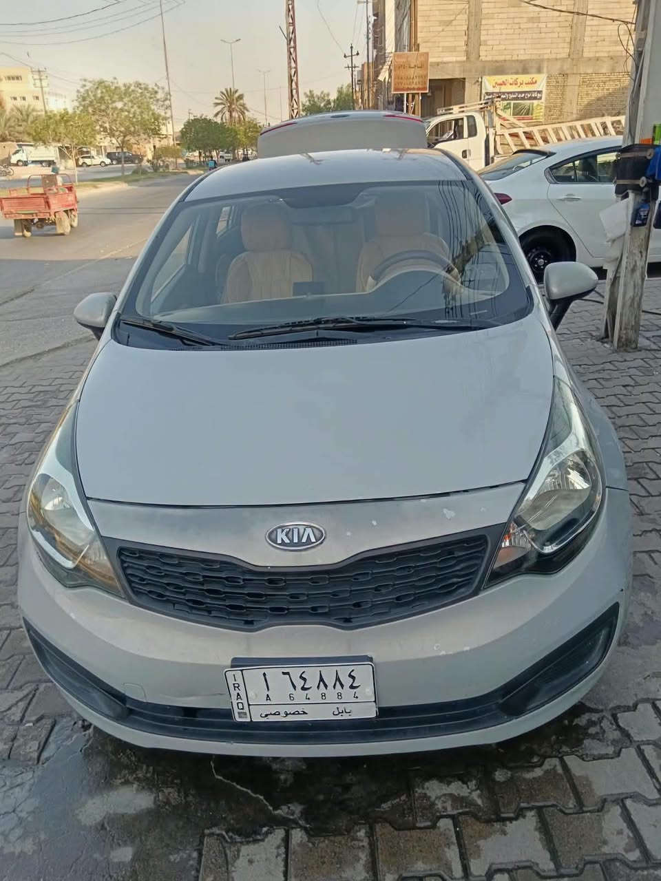 سلام عليكم ريو مديل 12 خليجي السياره جاهزه من كلشي بيها فقط باب صبغ رقم بابل بسمي تحويل ثاني يوم مكان كربلاءالحر الصغير السعر 80 وبيها مجال@***********
