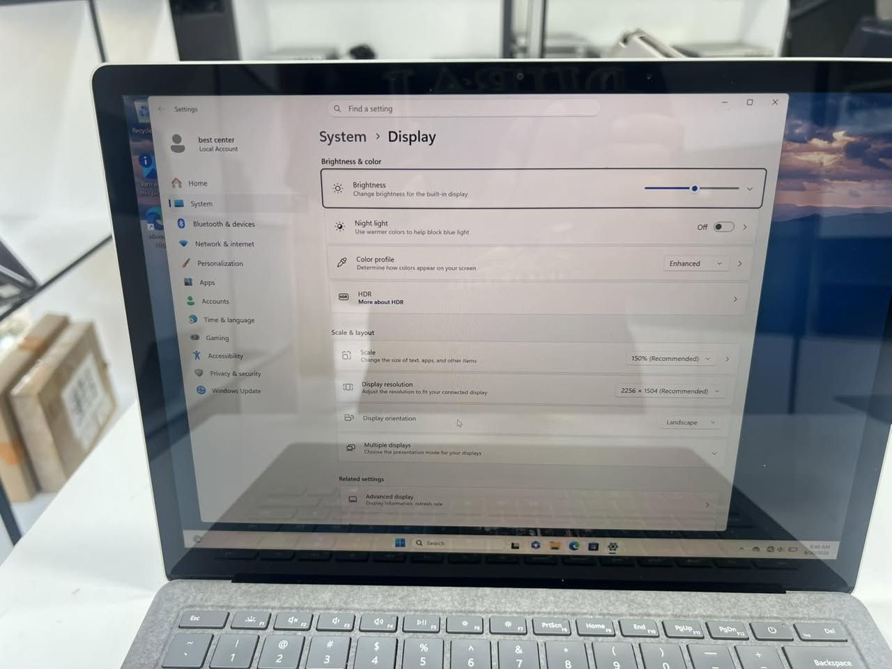 سيرفيس لابتوب 3 • i7 جيل 10 • رام 16