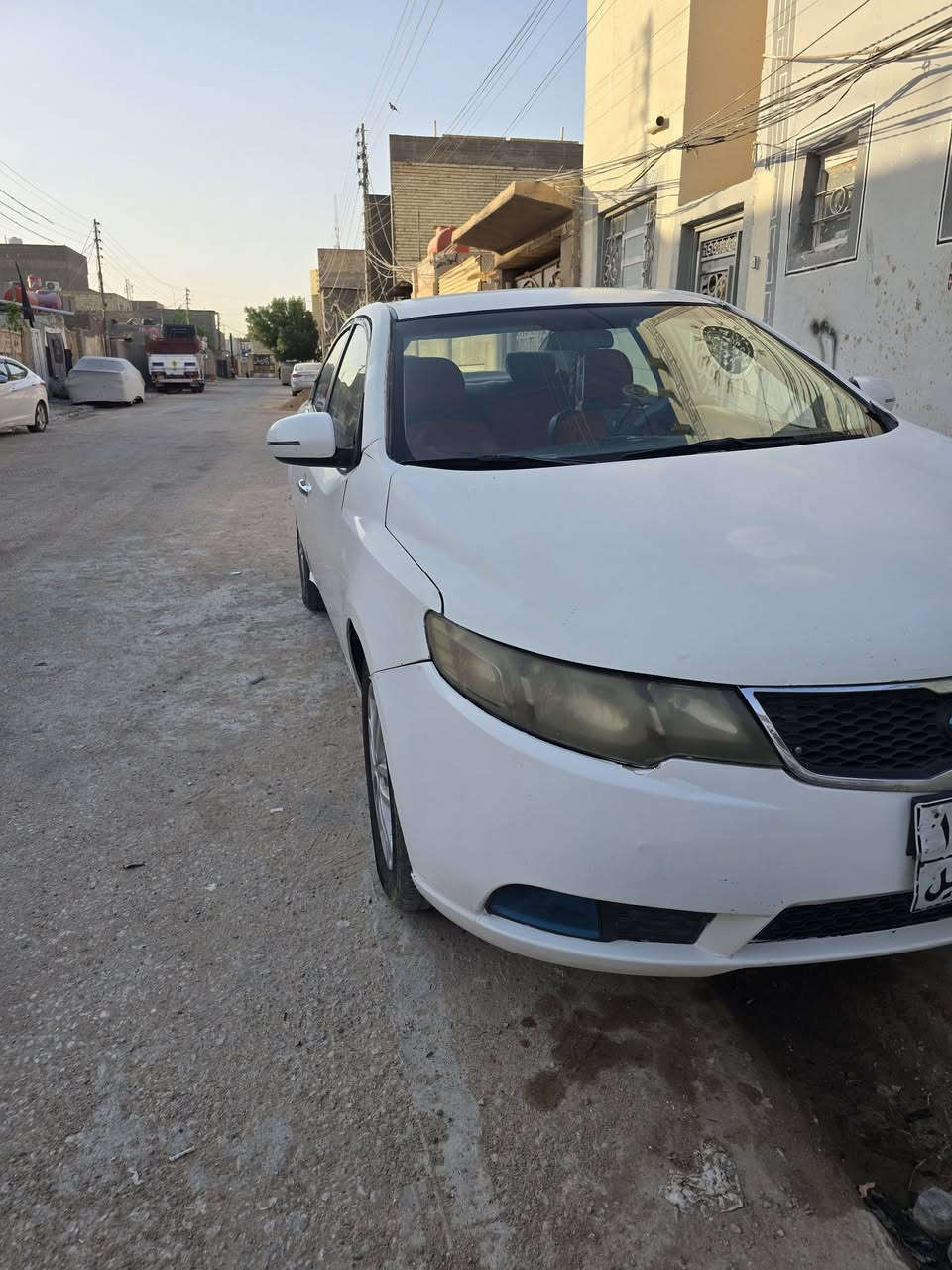سلام عليكم كيه سيراتو موديل ٢٠١١ وكاله رقم أربيل مصبوغه عام الكشر غير مكفول ب٥٥ ورقه وبيه مجال مكان نجف للاستفسار الاتصال على الرقم ***********
