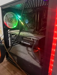 بيسي   للبيع كامله وياها يو بي إس   رامات 32G CPU I7-8700K SSD 240G +H...