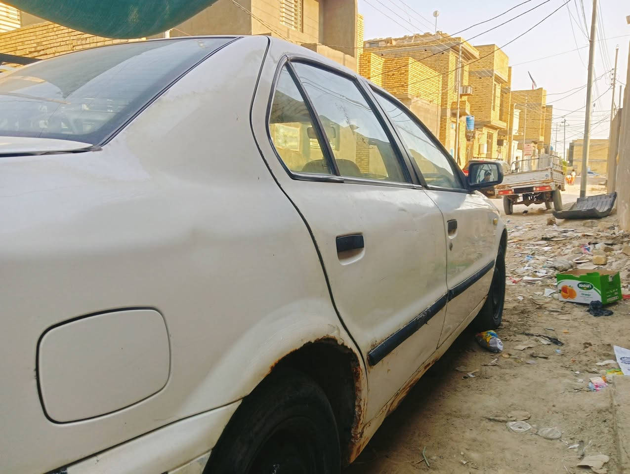سلام عليكم سياره سمند موديل 11سيارة حلوه ونضيفة كشر حلو ونضيف مامخيس كير وتماتيك سيارة رقم نكليزي سنوية ما منتهية سيارة صولي شغل وتطلع كهربائية شغالة تبريد بس عوزها غاز شرط كيرها حلو لمكينة نظيفة محورة كورلاة ما مفتوح شاير لايتات هورن نكرة سلف شغل وتطلع سعر 25وبيها مجال خابرني وبيك خير وتدلل رقمي ***********بس سيمكارت
وتساب *********** لعنوان لناصرية مركز
