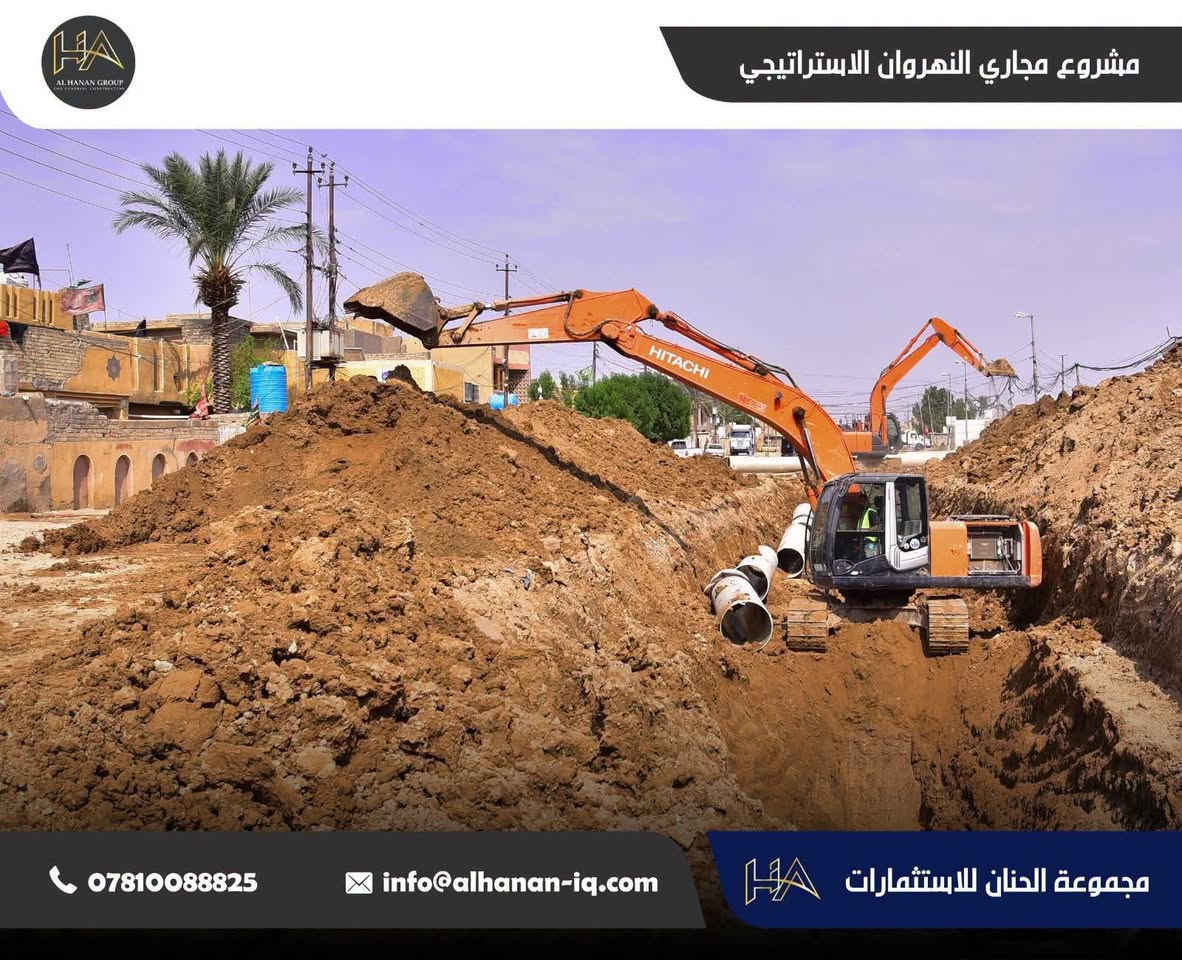 مجاري النهروان • الخطوط الناقلة • مجموعة الحنان