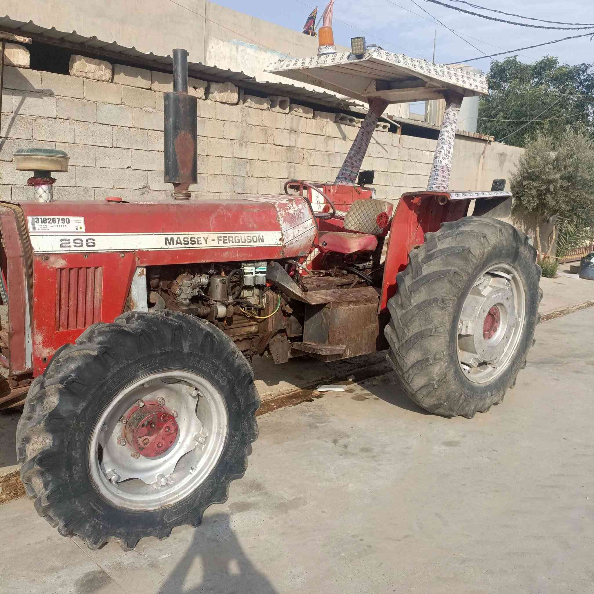 السلام عليكم تركتر للبيع 89 مكان كركوك ***********
